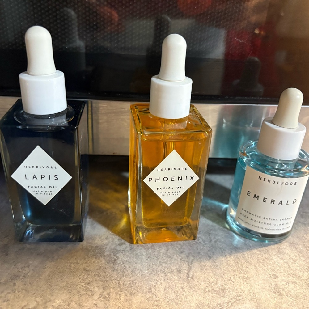 Facial Oil Trio - Lapis, Phoenix, Emerald